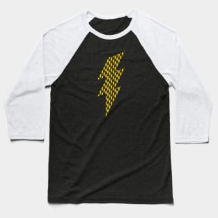 Thunder bolt lightning pattern Baseball T-Shirt